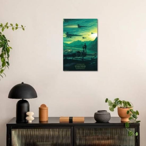 Decoration-Murale-le-reveille-de-la-force-vert-salon-vase