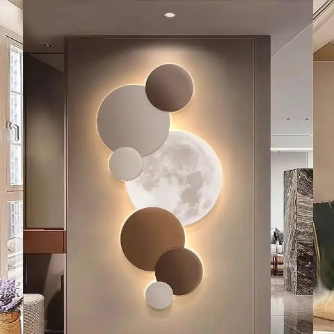 applique-murale-design-peinture-led-brun