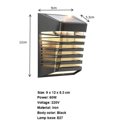 applique-murale-exterieur-luz-dimension