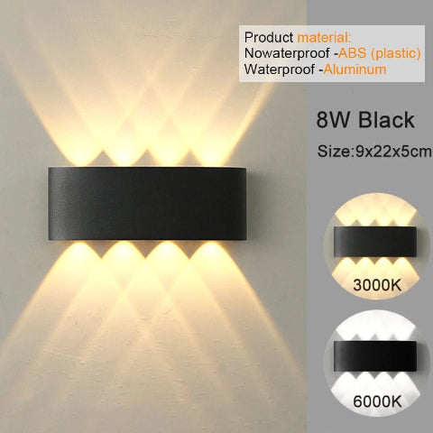 applique-murale-led-8w-noir
