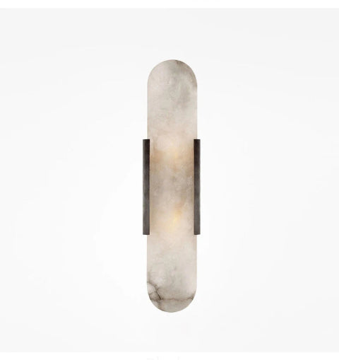 applique-murale-salon-marbre-noir