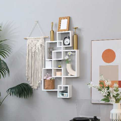 etagere-en-bois-cube-plante