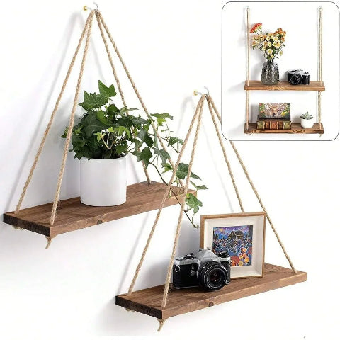 etagere-murale-bois-suspendu-cadre