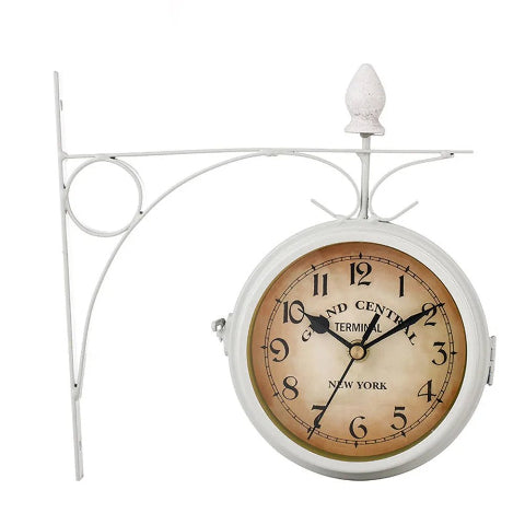 horloge-mural-vintage-double-face-blanc