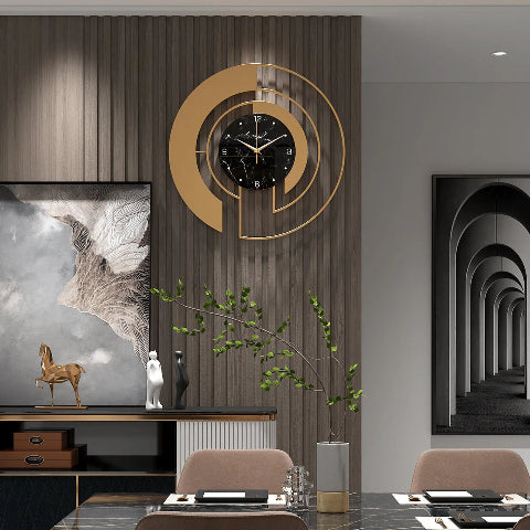 horloge-murale-decoration-maison-plante