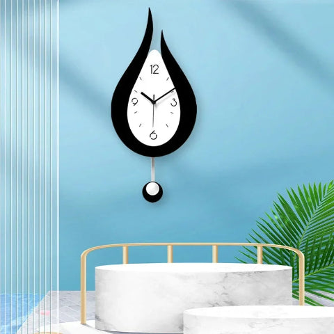 horloge-murale-originale-goutte-eau-bleu