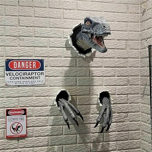 Décoration Murale - MuraleDinoClaws™ - Vélociraptor