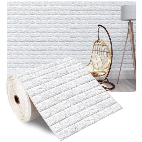 AUTOCOLLANT-MURAL-IMITATION-PIERRE-BLANC