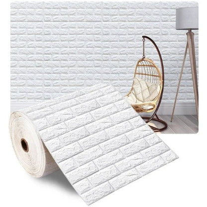 AUTOCOLLANT-MURAL-IMITATION-PIERRE-BLANC