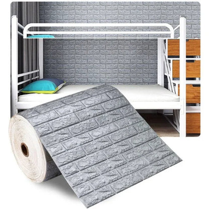 AUTOCOLLANT-MURAL-IMITATION-PIERRE-GRIS
