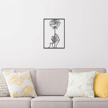 Decoration-Murale-Moderne-fleure