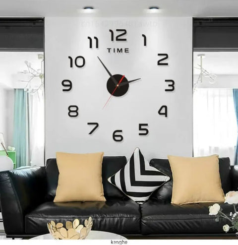 HORLOGE-MURALE-3D-LUMINEUSE-BLANC