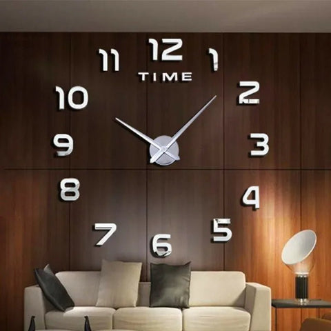 HORLOGE-MURALE-3D-LUMINEUSE-SALON
