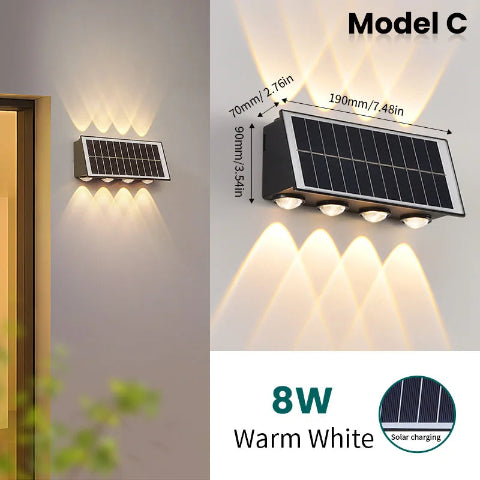 applique-murale-exterieur-solaire-etanche-8w