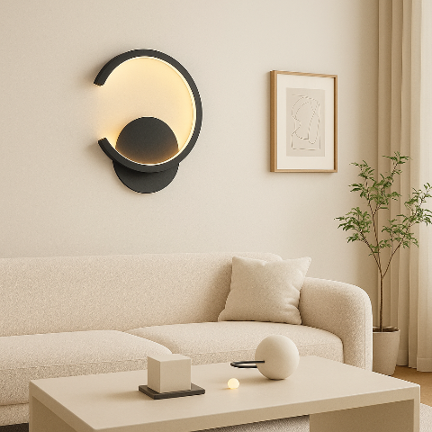 applique-murale-salon-cercle-cadre