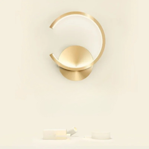 applique-murale-salon-cercle-or