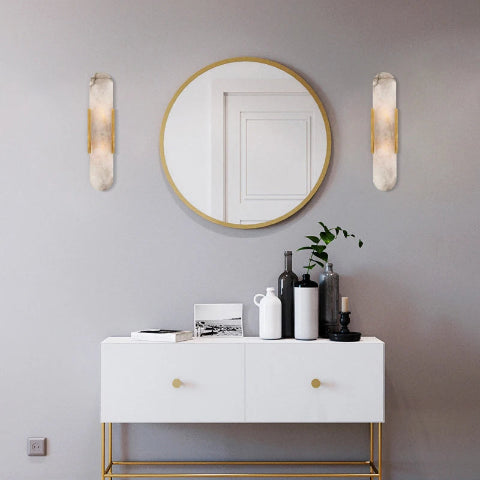 applique-murale-salon-marbre-meuble