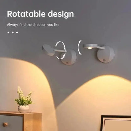 applique-murale-sans-fil-detecteur-de-mouvement-rotatable