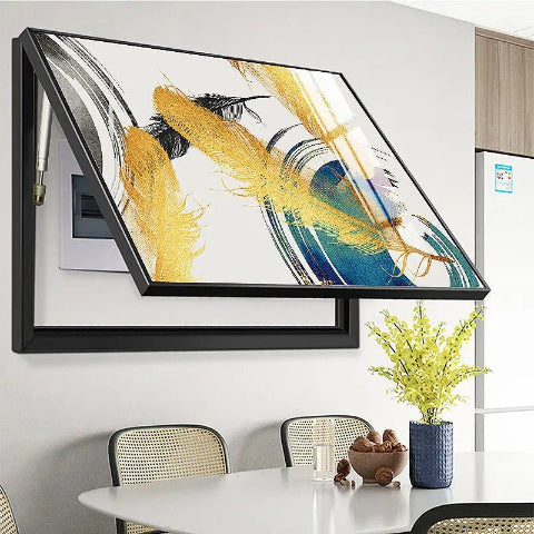 decoration-mural-compteur-electrique-plume