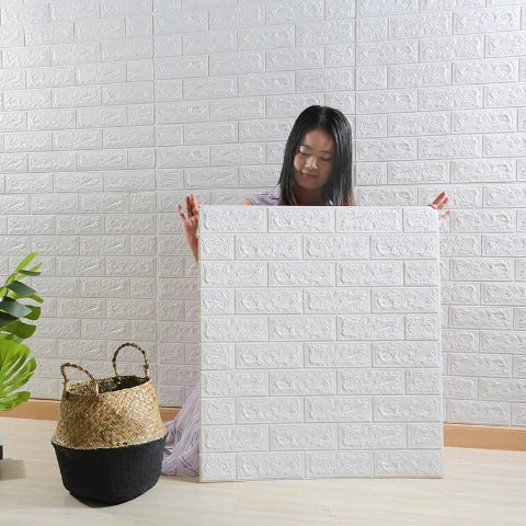 decoration-mural-papier-peint-3D-panier