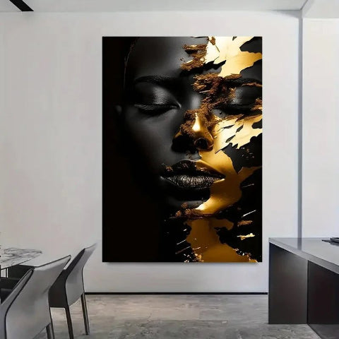 decoration-murale-femme-africaine-salon