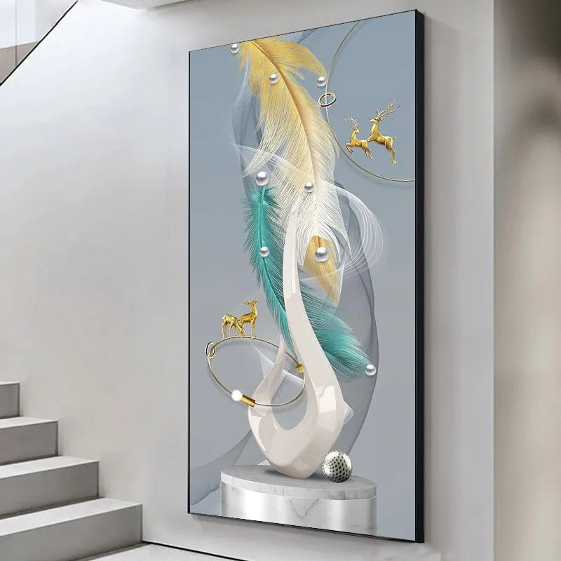 decoration-murale-geometrie-abstraite-bleu