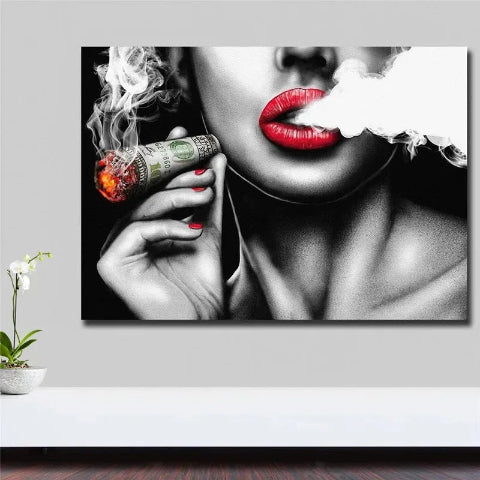 decoration-murale-salon-tendance-gris