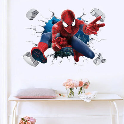 decoration-murale-super-heros-fleure