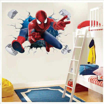 decoration-murale-super-heros-spiderman