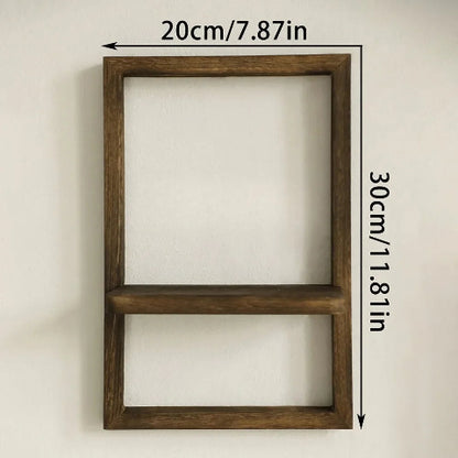 etagere-murale-bois-cadre-dimension-brun