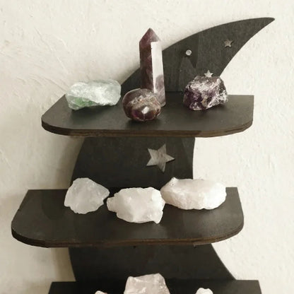 etagere-murale-bois-cailloux
