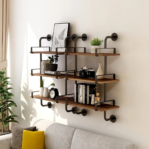 etagere-murale-bois-presentoir-plante