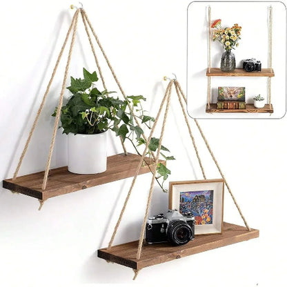 etagere-murale-suspendu-cadre