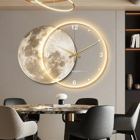horloge-murale-la-terre-de-luxe-livre
