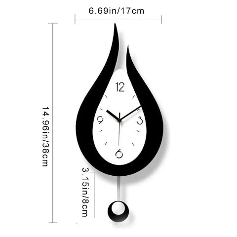 horloge-murale-originale-goutte-eau-dimension