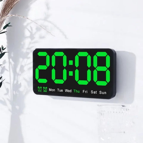 horloge-murale-originale-numerique-vert