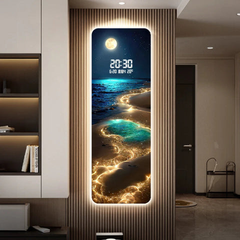 horloge-murale-peinture-ondulee-livre